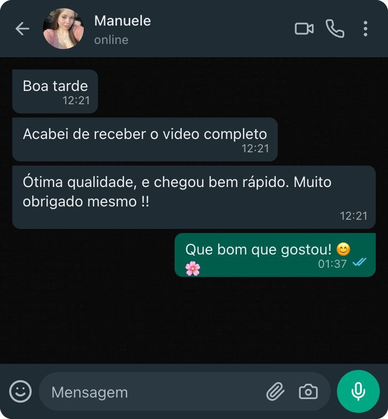 Depoimento - Manu
