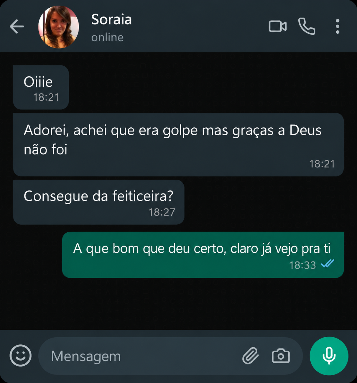 Depoimento - Soraia